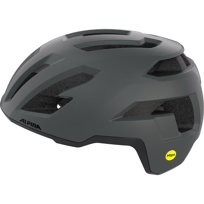Load image into Gallery viewer, Olympic sportswear alpina sports tour helm taunus gravel mips 52-56 mat donkergr