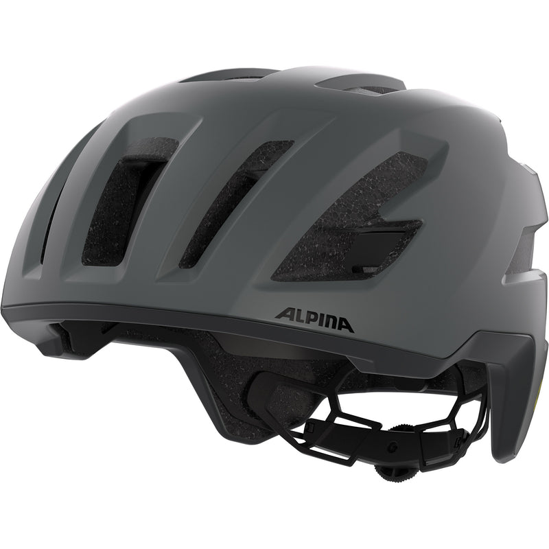 Load image into Gallery viewer, Olympic sportswear alpina sports tour helm taunus gravel mips 55-59 mat donkergr