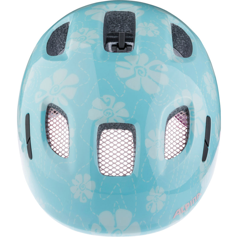 Load image into Gallery viewer, Olympic sportswear alpina sports kinderhelm ximo 2 aqua rose flower 45-49 glans