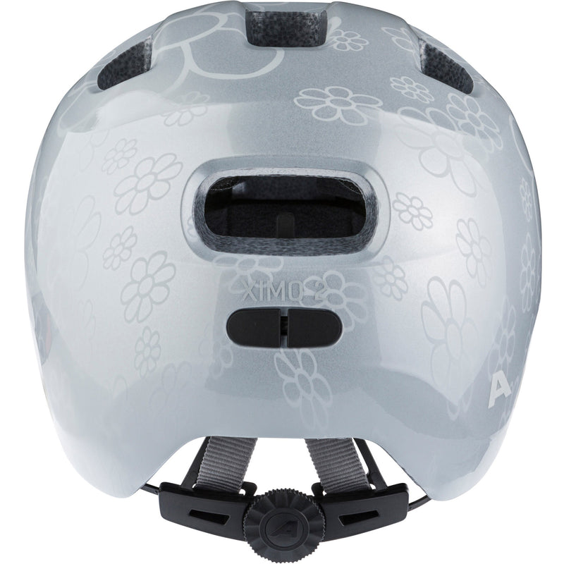 Load image into Gallery viewer, Olympic sportswear alpina sports kinderhelm ximo 2 silver fower 49-54 glans