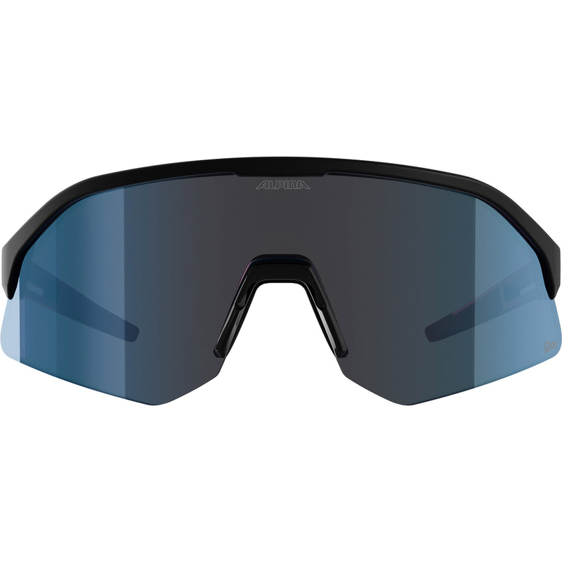 Load image into Gallery viewer, Olympic sportswear alpina sports sportbril sonic hr m q-lite blauwe lens mat zwart