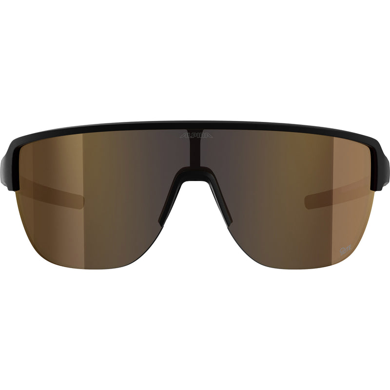 Load image into Gallery viewer, Olympic sportswear alpina sports sportbril ram 2.0 q-lite goud sp. mat zwart