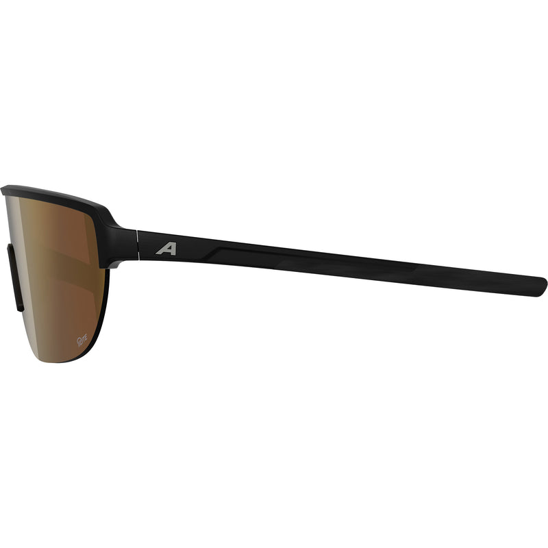 Load image into Gallery viewer, Olympic sportswear alpina sports sportbril ram 2.0 q-lite goud sp. mat zwart
