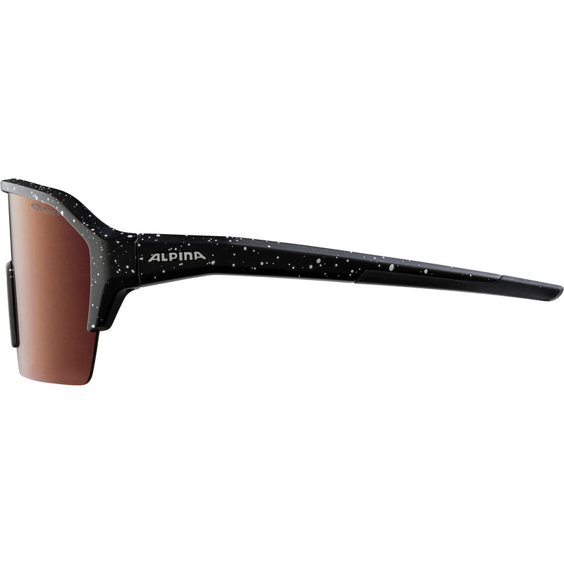 Load image into Gallery viewer, Olympic sportswear alpina sports sportbril ram hr q-lite rode spiegellens zwart