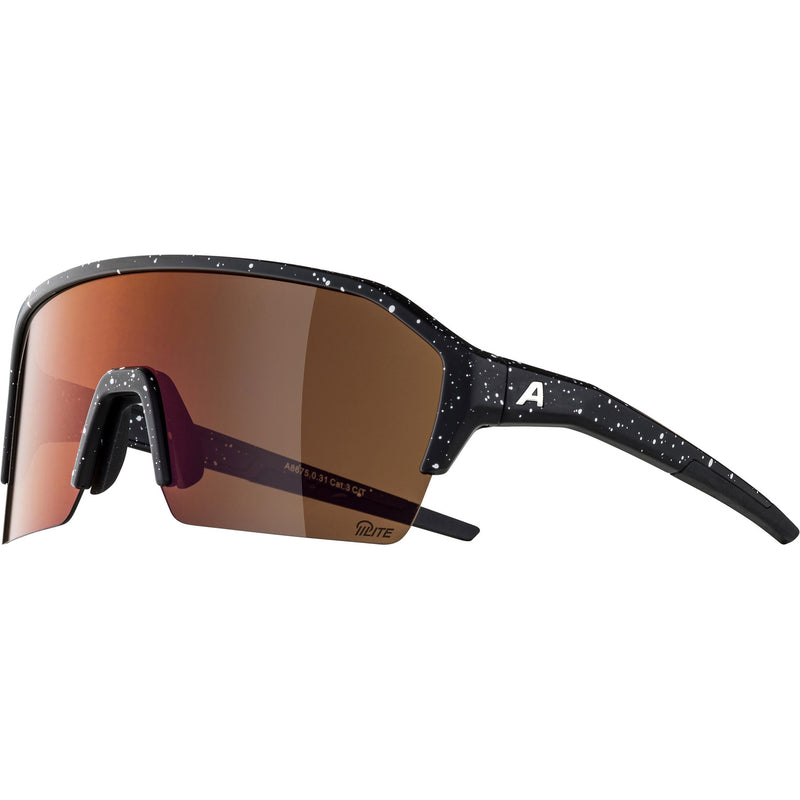 Load image into Gallery viewer, Olympic sportswear alpina sports sportbril ram hr q-lite rode spiegellens zwart
