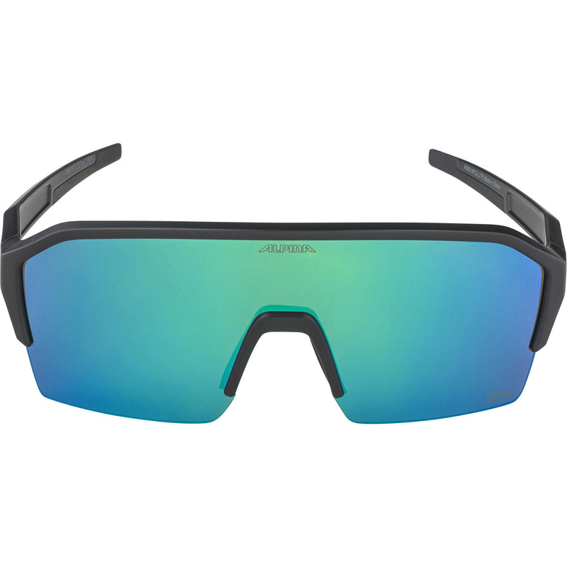 Load image into Gallery viewer, Olympic sportswear alpina sports sportbril ram hr q-lite jade spiegellens zwart