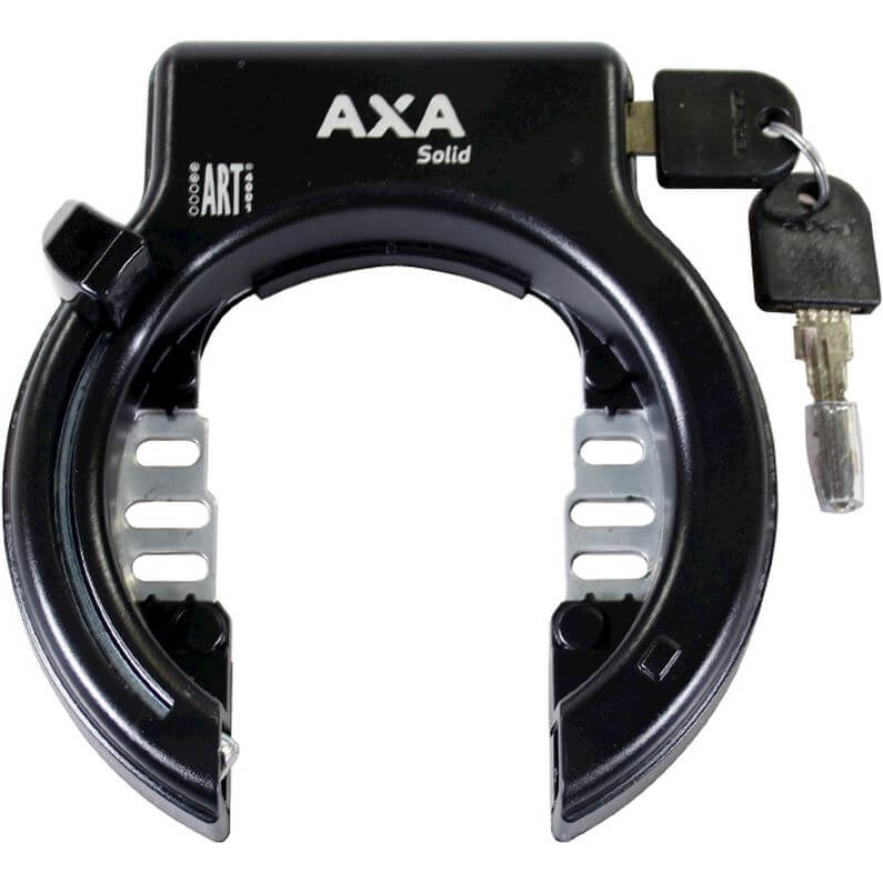 Load image into Gallery viewer, Axa Solid zwart ringslot - 14cm - ART2