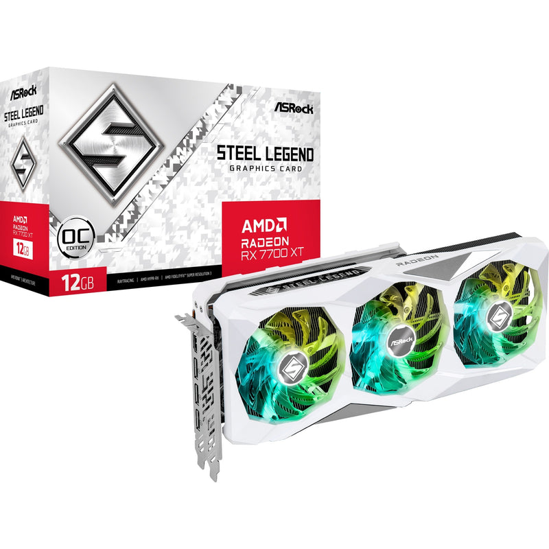 Load image into Gallery viewer, ASRock Radeon RX 7700 XT Legend 12GB OC