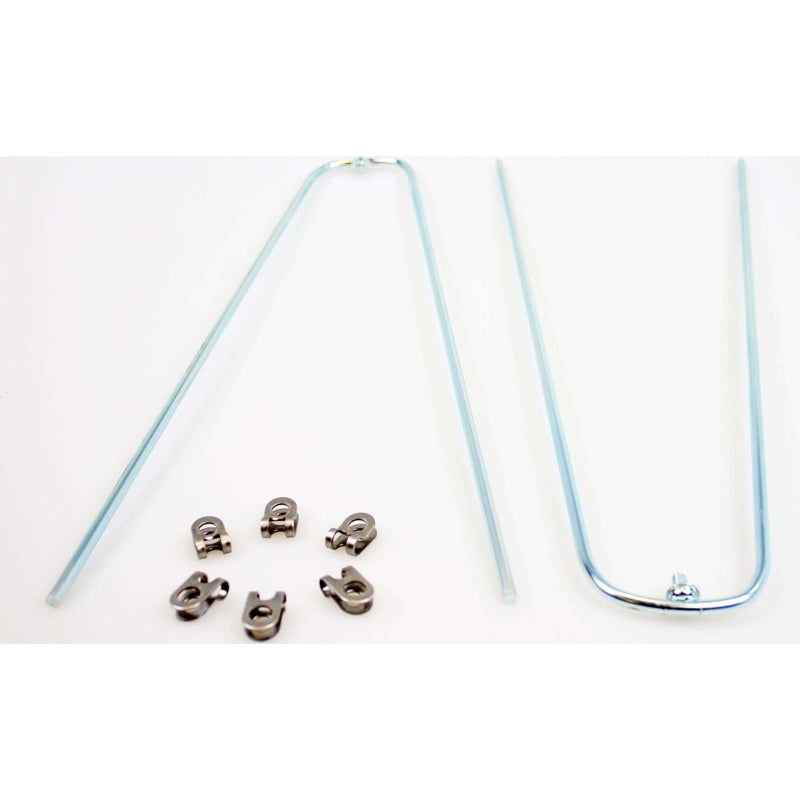 Load image into Gallery viewer, spatbordenset Hybride 28 inch staal zwart