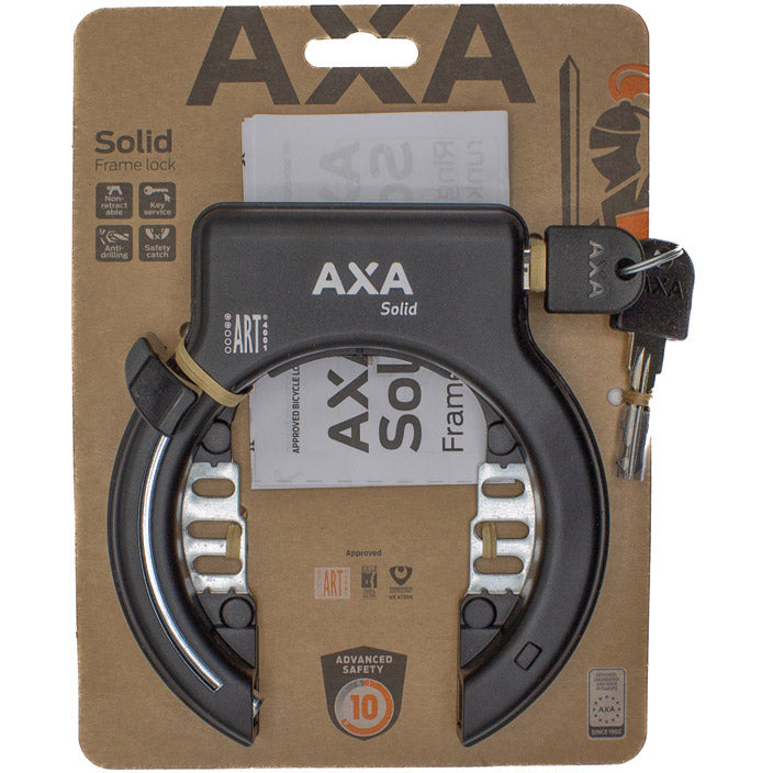 Chargez l'image dans la visionneuse de la galerie, Axa ringslot solid zwart spatbordbevestiging (kaart)