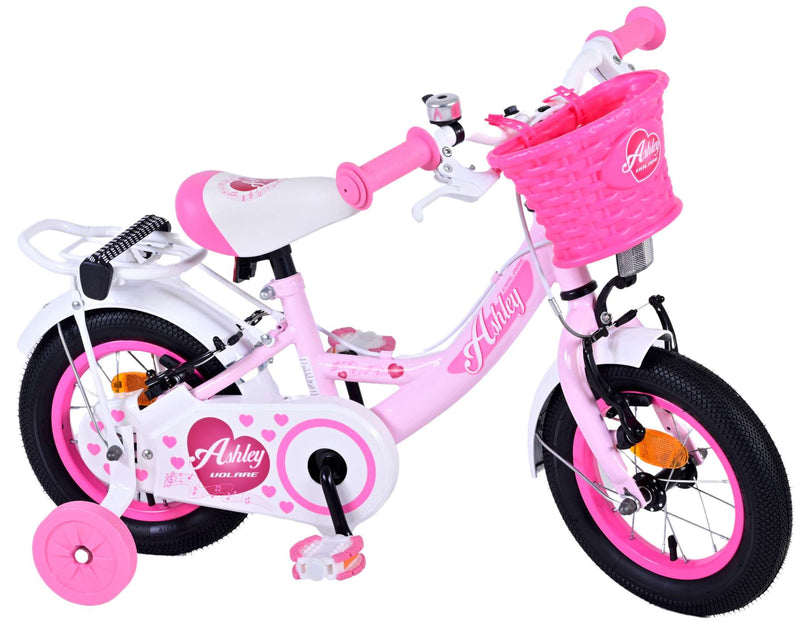 Load image into Gallery viewer, Volare Ashley Kinderfiets Meisjes 12 inch Roze Twee handremmen