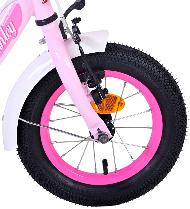 Load image into Gallery viewer, Volare Ashley Kinderfiets Meisjes 12 inch Roze Twee handremmen