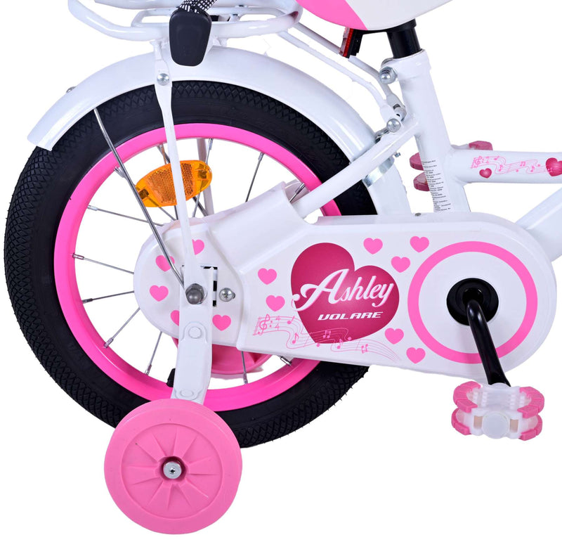 Chargez l'image dans la visionneuse de la galerie, Volare Ashley Kinderfiets - Meisjes - 14 inch - Wit