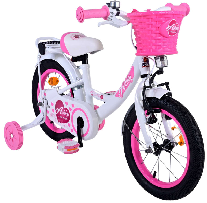 Chargez l'image dans la visionneuse de la galerie, Volare Ashley Kinderfiets - Meisjes - 14 inch - Wit