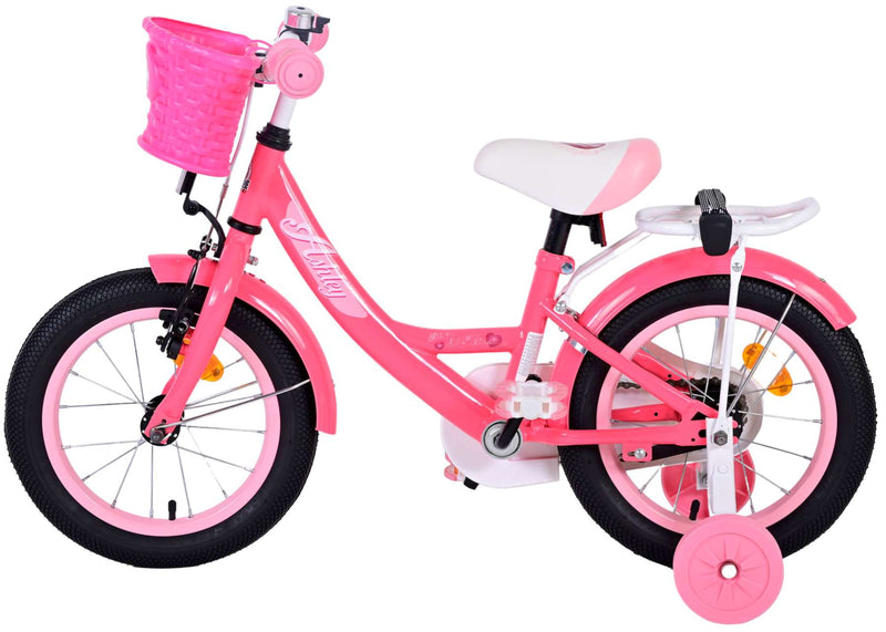 Load image into Gallery viewer, Volare Ashley Kinderfiets - Meisjes - 14 inch - Roze Rood