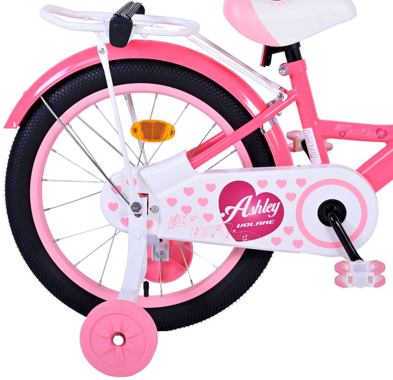 Load image into Gallery viewer, Volare Ashley Kinderfiets Meisjes 18 inch Roze Rood