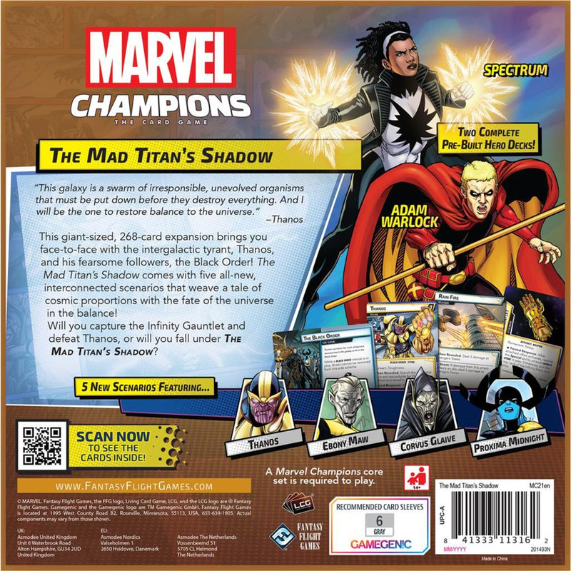 Load image into Gallery viewer, Asmodee champions the mad titan's shadow expansio