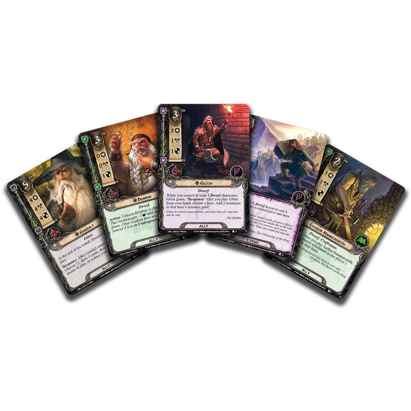 Load image into Gallery viewer, Asmodee The Lord of the Rings: Dwarves of Durin Starter De