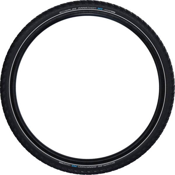 Load image into Gallery viewer, Buitenband Schwalbe Marathon 365 GreenGuard 28 x 1.40 37-622mm - zwart met reflectie