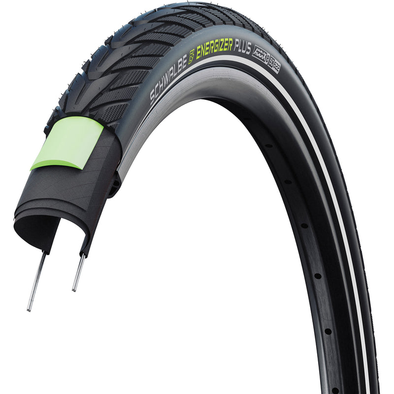 Load image into Gallery viewer, Schwalbe energizer plus green guard 55-622(28x2.15) zwart reflex