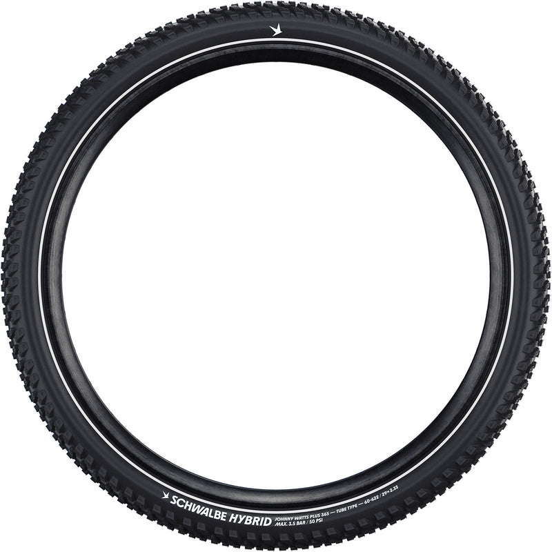 Chargez l'image dans la visionneuse de la galerie, Schwalbe vouwband johnny watts plus hybrid 365 60-584 +r zwart
