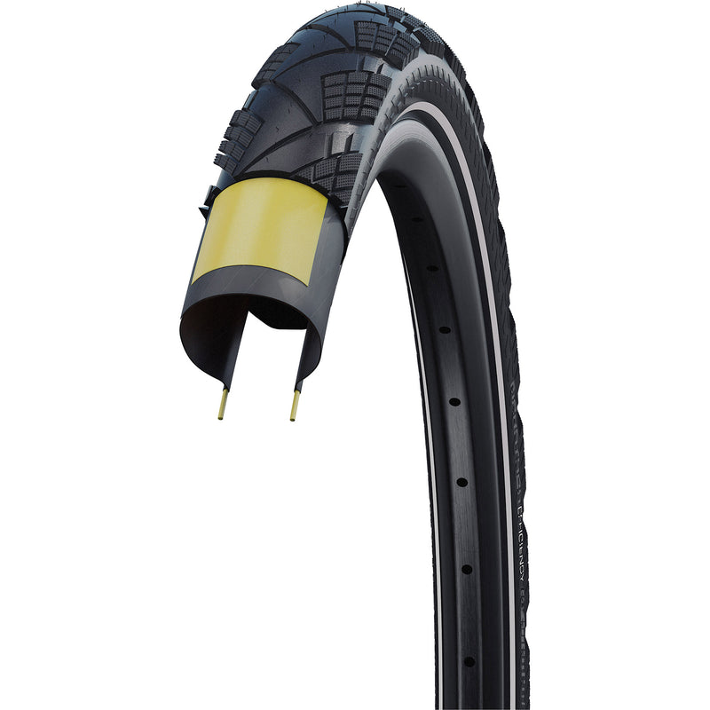 Afbeelding laden in galerijviewer, Schwalbe vouwband marathon efficiency pro 60-584 +r zwart