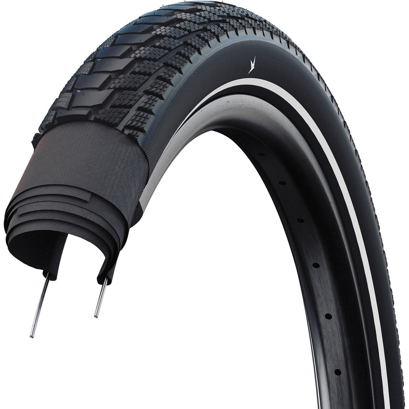 Afbeelding laden in galerijviewer, Schwalbe draadband motion pick-up 65-559 +r zwart