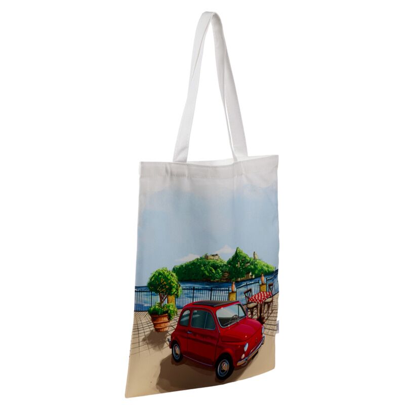 Laden Sie das Bild in Galerie -Viewer, Fiat 500 riviera schouder boodschappentas
