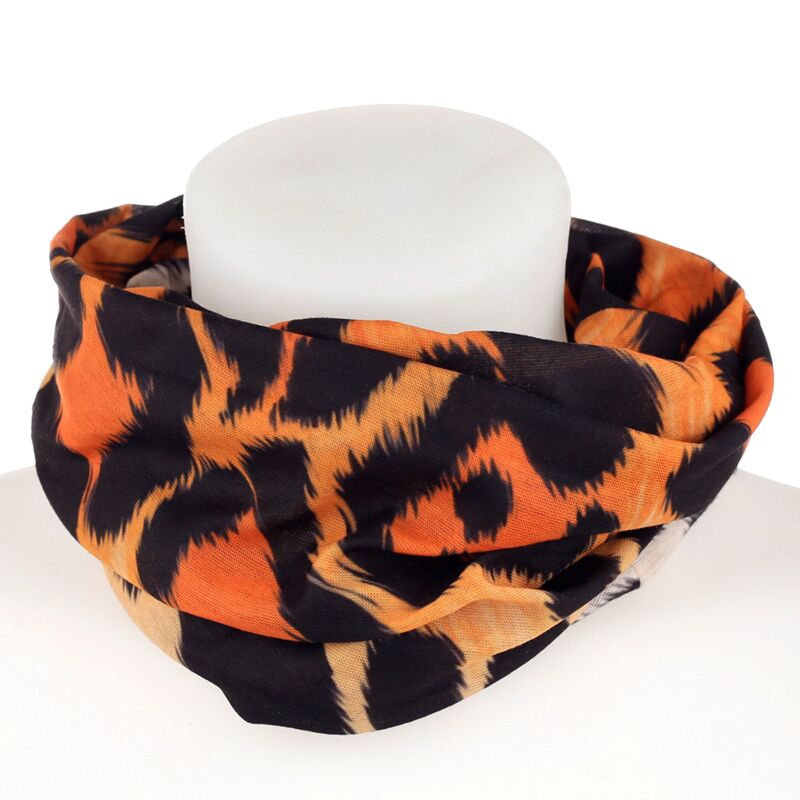 Laden Sie das Bild in Galerie -Viewer, Luipaard dierenprint colsjaal nekwarmer snood