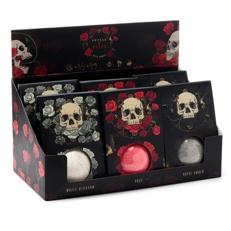 Chargez l'image dans la visionneuse de la galerie, Bruisbal gift box - schedel rozen