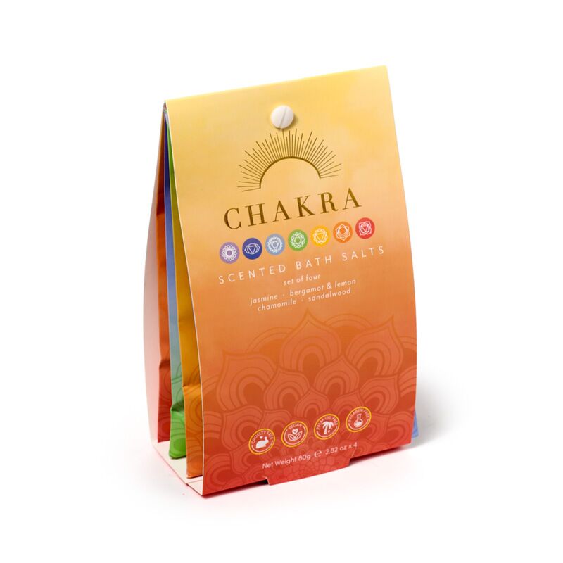 Load image into Gallery viewer, Set van 4 chakra badpoeder zakjes