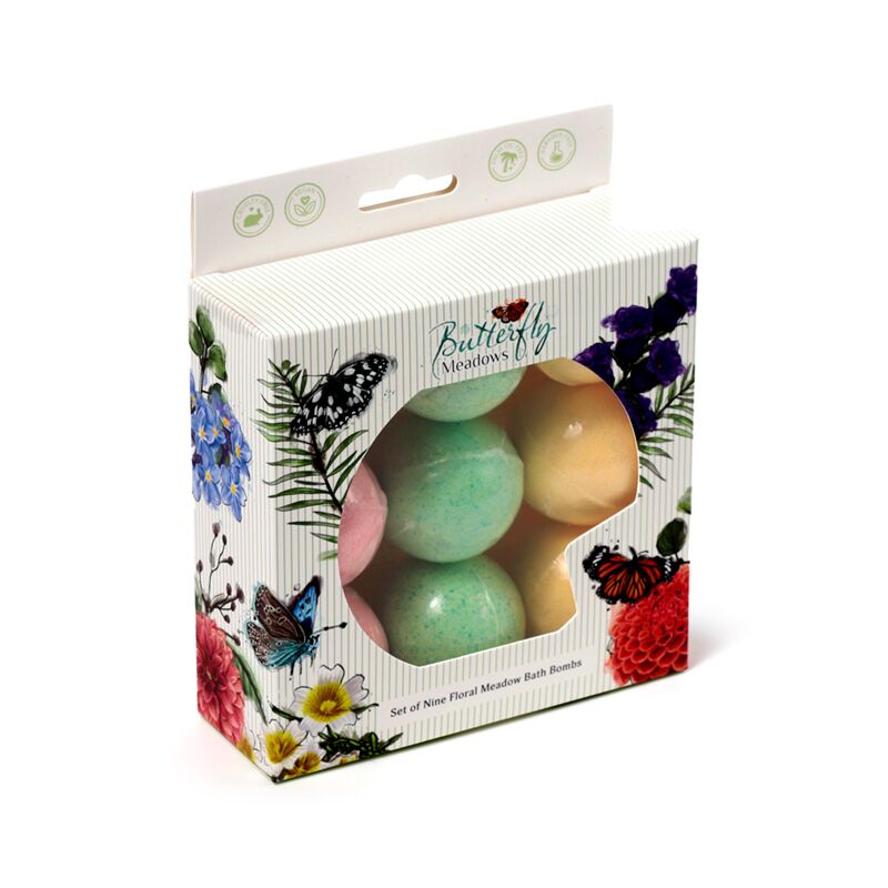 Load image into Gallery viewer, Beauty cadeauset 9 butterfly meadows mini bruisballen