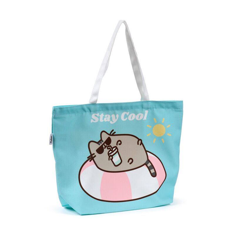 Load image into Gallery viewer, Union pusheen de kat zomer strandtas