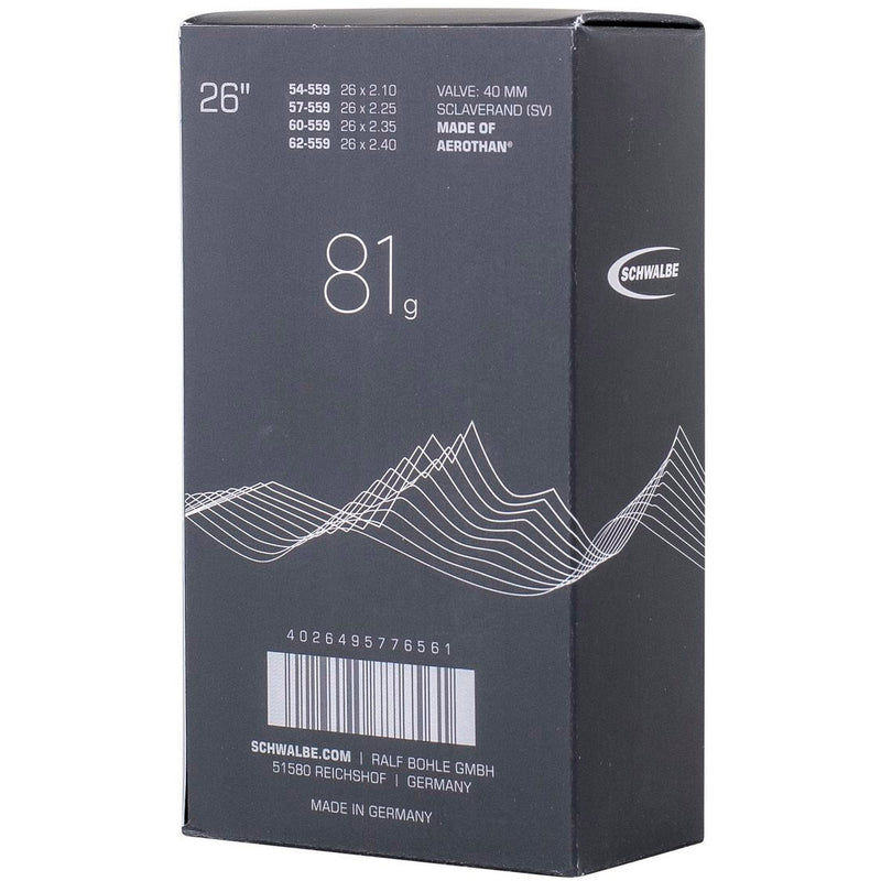 Load image into Gallery viewer, Schwalbe Binnenband Aerothan FV SV13E 54 62-559 IB SV 40mm (1st.)