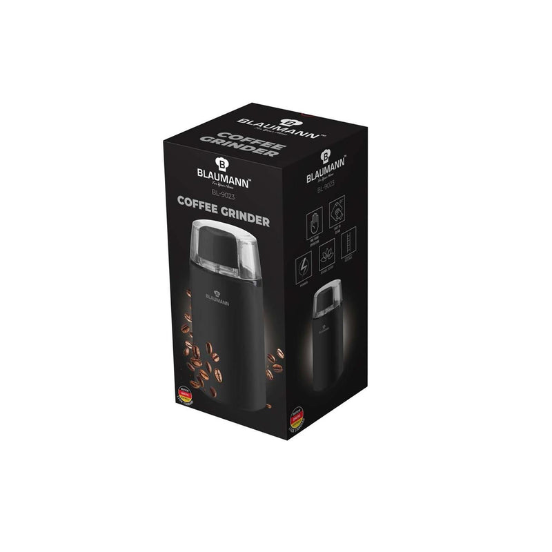 Load image into Gallery viewer, Blaumann black silver koffiemolen