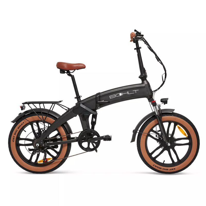 Load image into Gallery viewer, Bohlt elektrische vouwfiets fatbike f20 zwart