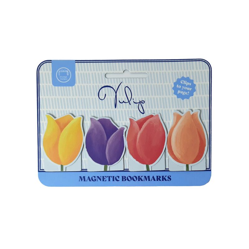 Cargue la imagen en el visor de la galería, Tulpen magnetische boekenlegger set