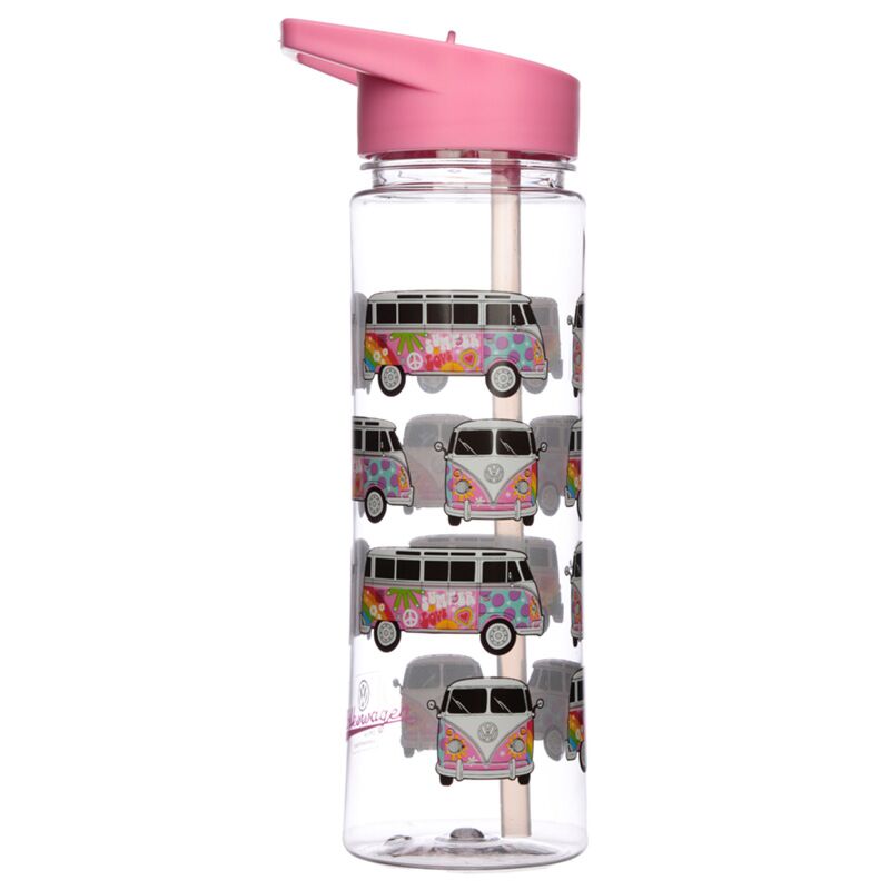 Load image into Gallery viewer, Union volkswagen busje vw t1 summer ecozen waterfles 550ml flip straw