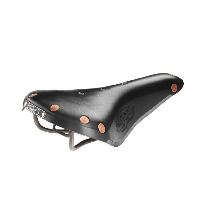 Afbeelding laden in galerijviewer, Brooks b17 special titanium - black