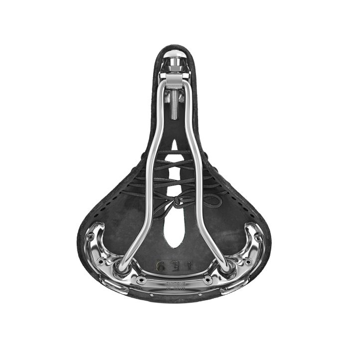 Chargez l'image dans la visionneuse de la galerie, Brooks b17 short carved - black