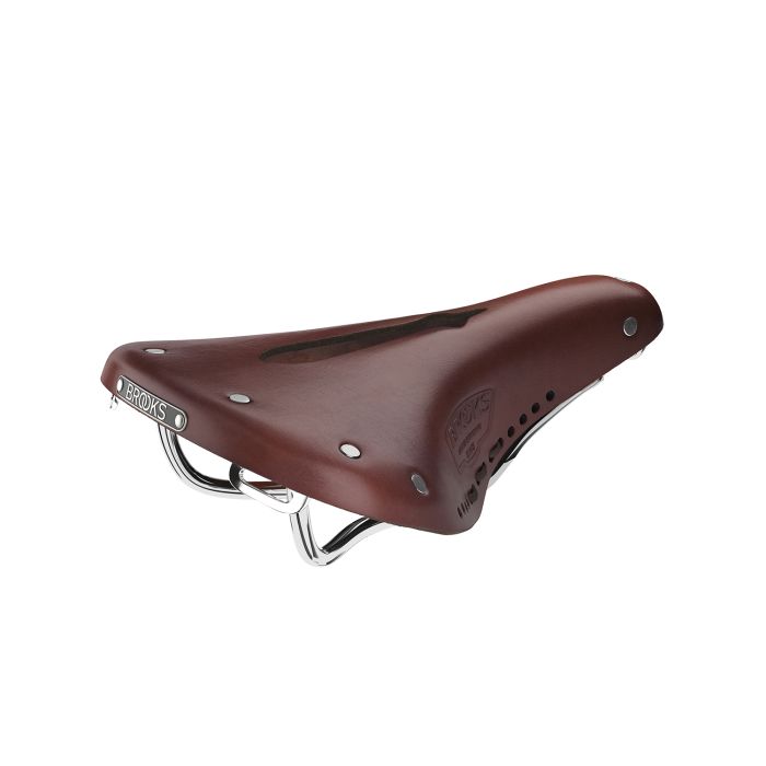 Afbeelding laden in galerijviewer, Brooks b17 short carved - antic brown