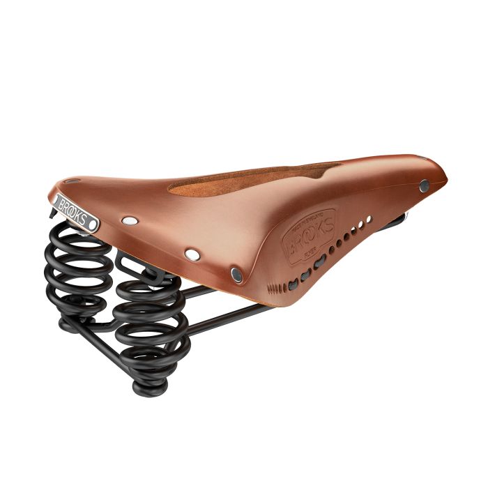 ギャラリービューアに画像をロードする, Brooks flyer carved - honey