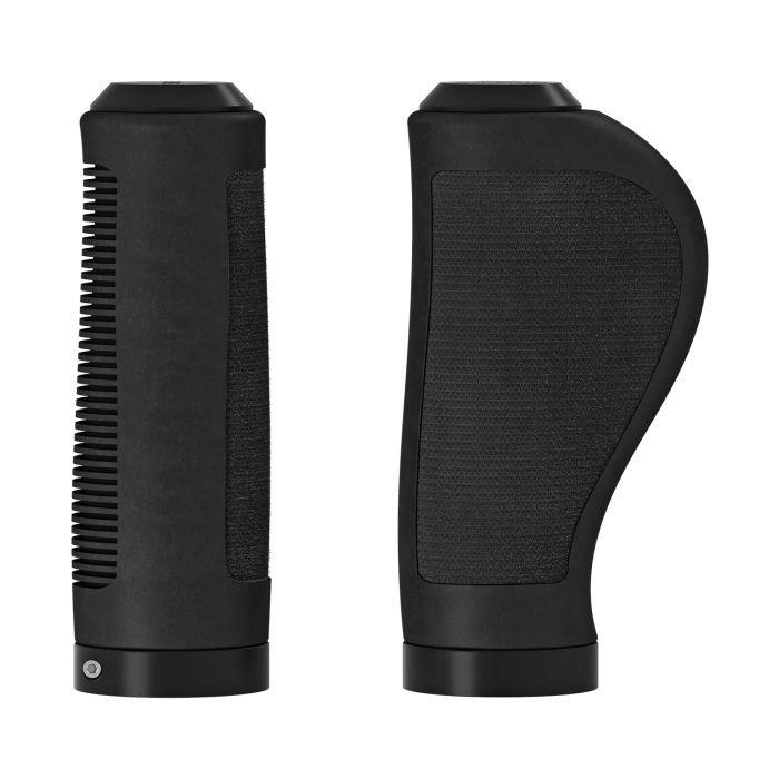 Afbeelding laden in galerijviewer, Brooks ergonomic rubber grips (100+100mm) - black