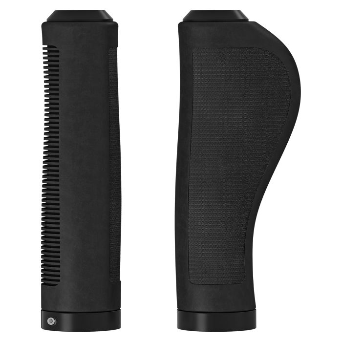 Afbeelding laden in galerijviewer, Brooks ergonomic rubber grips (130+130mm) - black