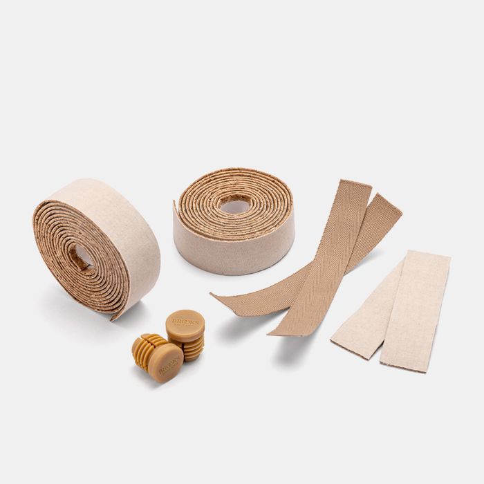 Afbeelding laden in galerijviewer, Brooks cotton cork bar tape - natural