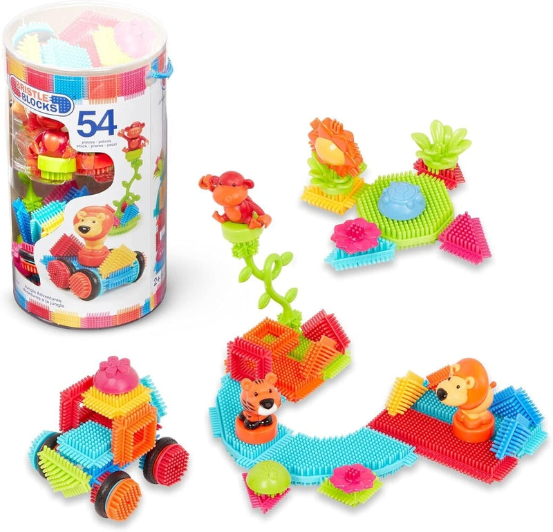 Laden Sie das Bild in Galerie -Viewer, Bristle blocks jungle 54 delig