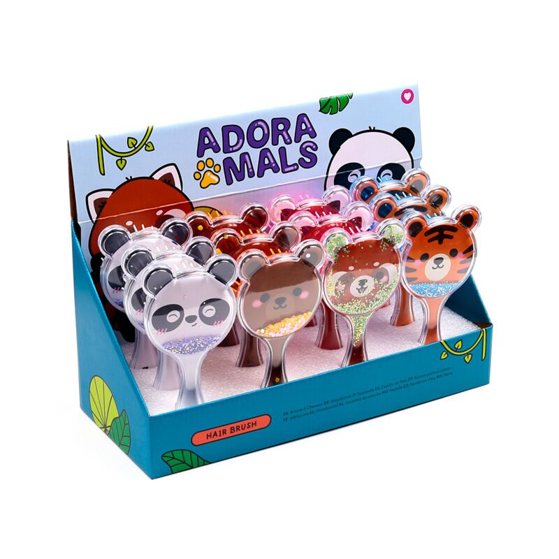 Laden Sie das Bild in Galerie -Viewer, Adoramals wild glitter haarborstel