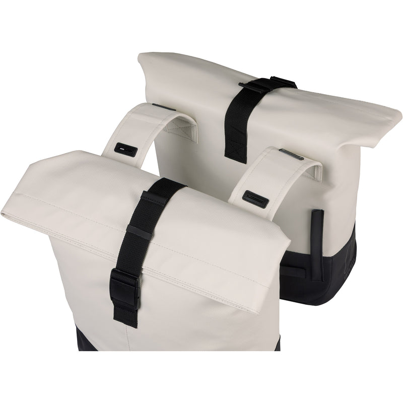 Load image into Gallery viewer, Basil b.v. tas basil cove dubbel wit zwart | 32l