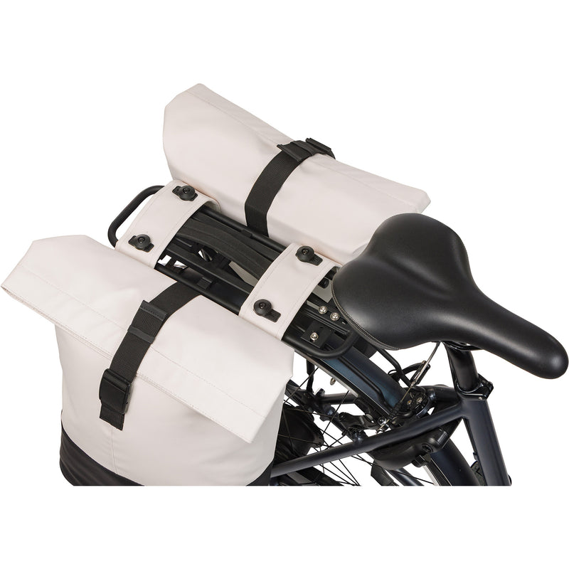 Load image into Gallery viewer, Basil b.v. tas basil cove dubbel wit zwart | mik | 32l