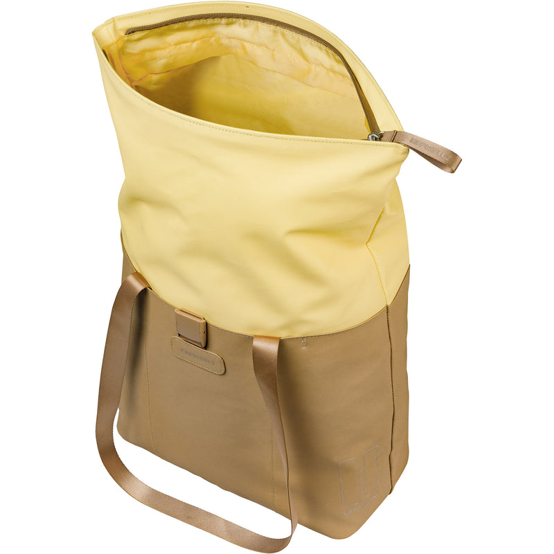 Load image into Gallery viewer, Basil b.v. tas basil vive shopper zand geel | mik hooks | 20l